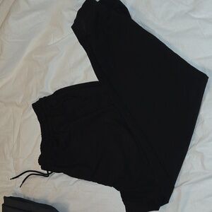 Old Navy Go H2O Water Repellant Black Jogger Pants
